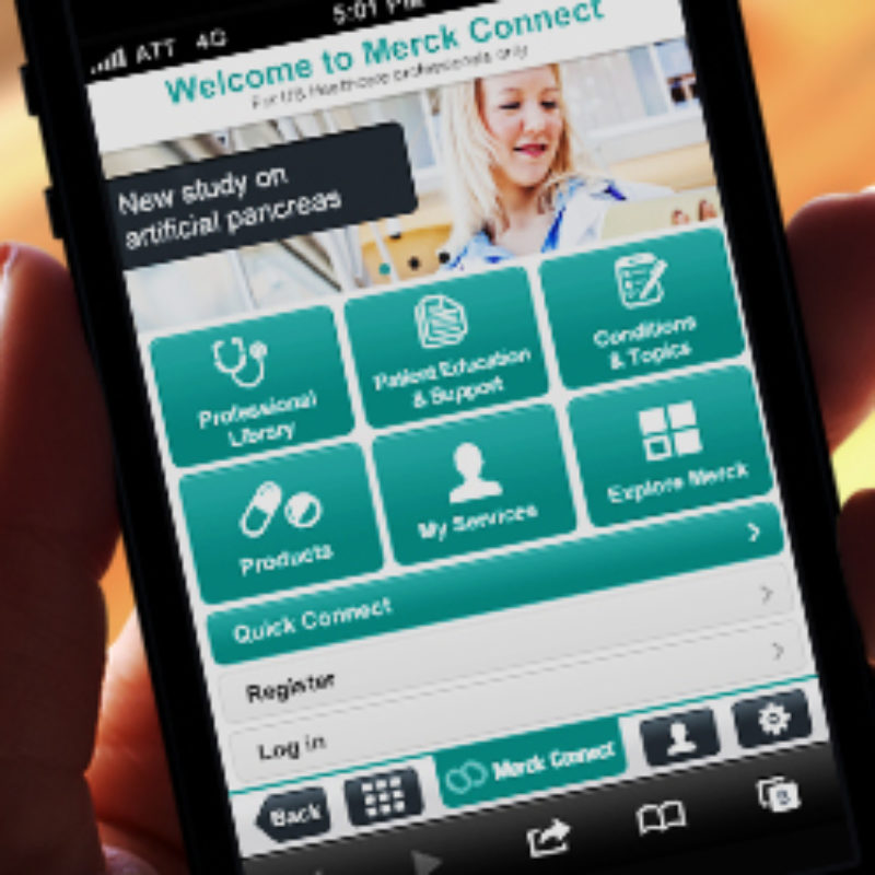 Merck Connect  – Web Portal & Mobile App