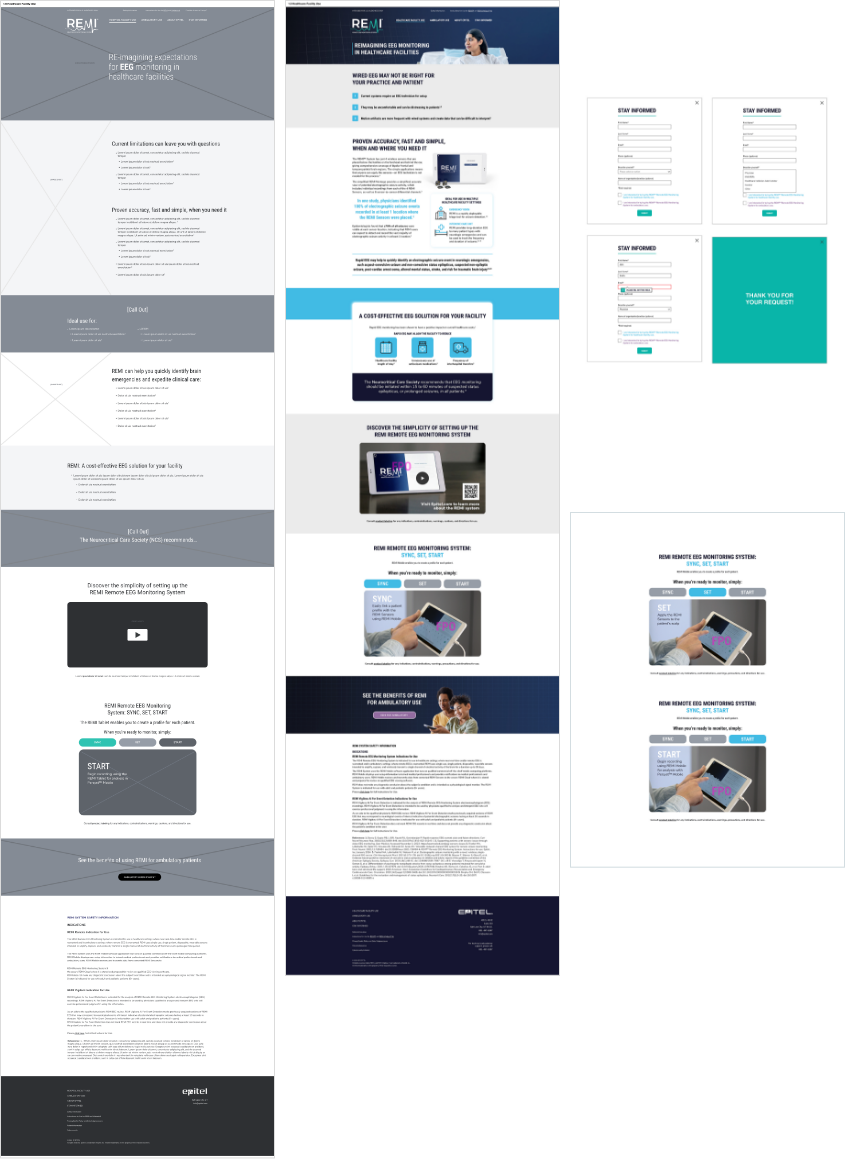 1.0 group layout and wireframes