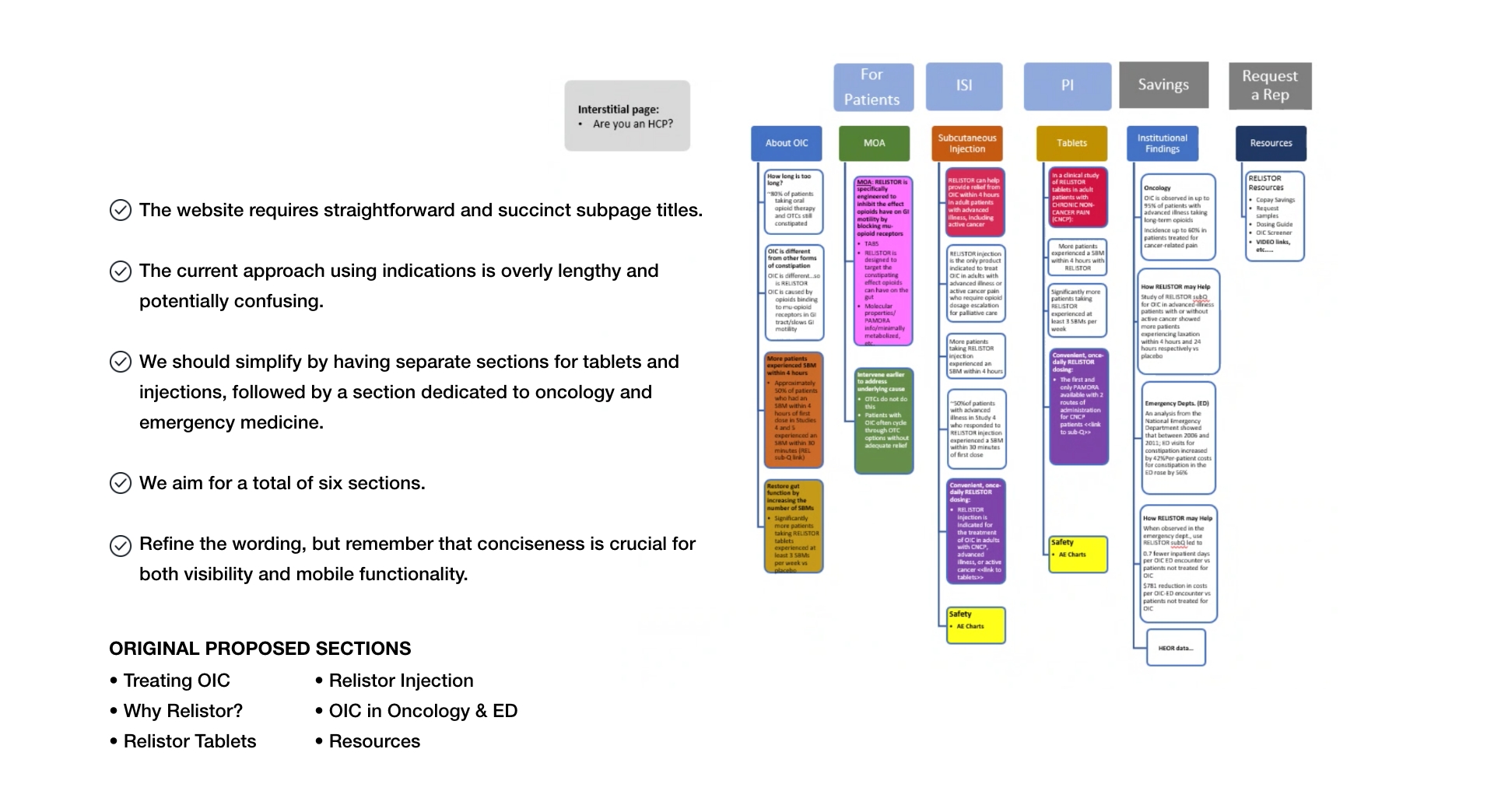 Assessment and Analysis Recommendations