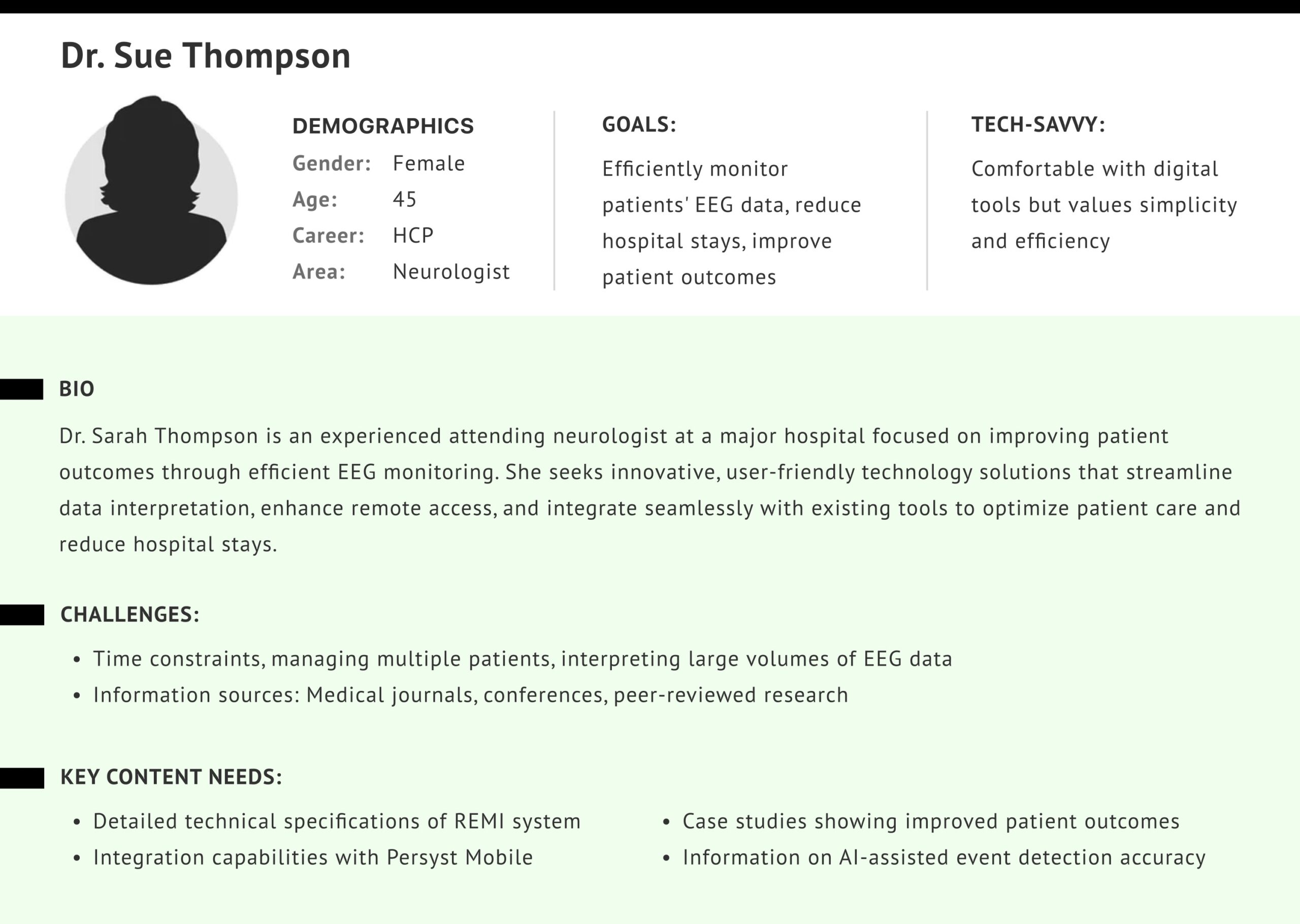 Remi_user personas_HCP